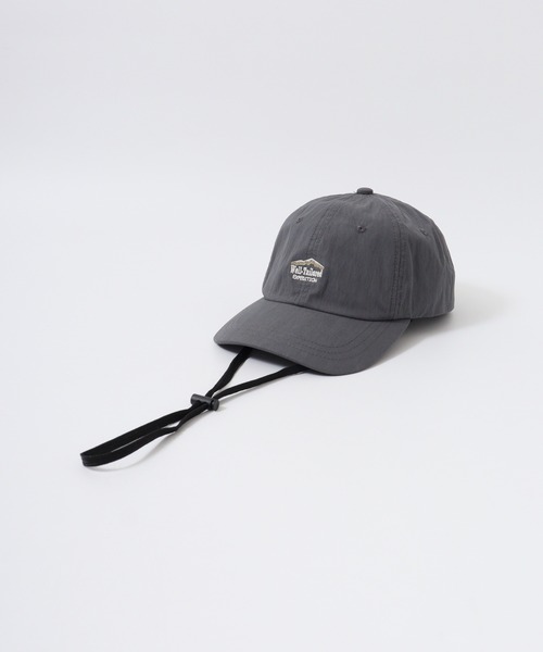 Well-Tailored（ウェルテイラード）の「Well-Tailored NYLON CAP W/CHINSTRAP 軽量 アウトドア（キャップ・メンズ・ベージュ/ブラック/チャコールグレー・FREE）」の9枚目の写真