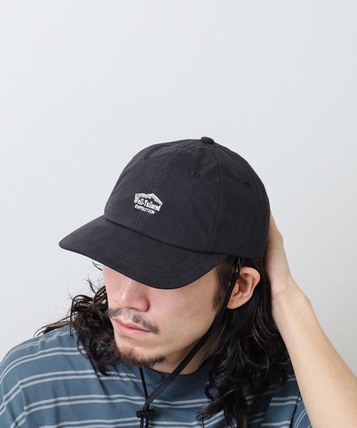 Well-Tailored（ウェルテイラード）の「Well-Tailored NYLON CAP W/CHINSTRAP 軽量 アウトドア（キャップ・メンズ・ベージュ/ブラック/チャコールグレー・FREE）」の14枚目の写真