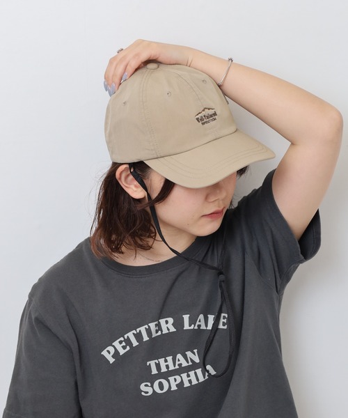 Well-Tailored（ウェルテイラード）の「Well-Tailored NYLON CAP W/CHINSTRAP 軽量 アウトドア（キャップ・メンズ・ベージュ/ブラック/チャコールグレー・FREE）」の16枚目の写真