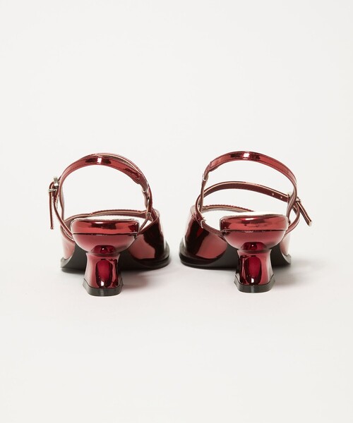SY UNITED ARROWS(シーユナイテッドアローズ)の「<SY>シェイプヒールスクエア サンダル50●↑(サンダル・レディース・シルバー/ブラック/レッド・23cm/22.5cm/22cm/23.5cm/25cm/24.5cm/24cm)」の18枚目の写真
