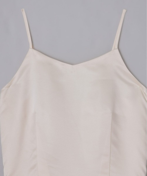 Olu.（オルドット）の「ボリュームチュールキャミワンピース（ドレス・レディース・ブラック/アイボリー・FREE）」の20枚目の写真