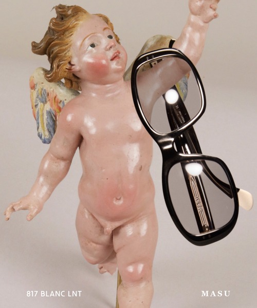 MASU(エムエーエスユー)の「"MASU X BLANC" OVAL SH APE SUNGLASSES(サングラス・メンズ・ブラック/グレー/ブラウン・ONE SIZE)」の5枚目の写真