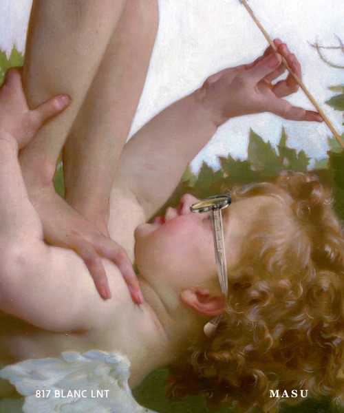 MASU(エムエーエスユー)の「"MASU X BLANC" OVAL SH APE SUNGLASSES(サングラス・メンズ・ブラック/グレー/ブラウン・ONE SIZE)」の6枚目の写真