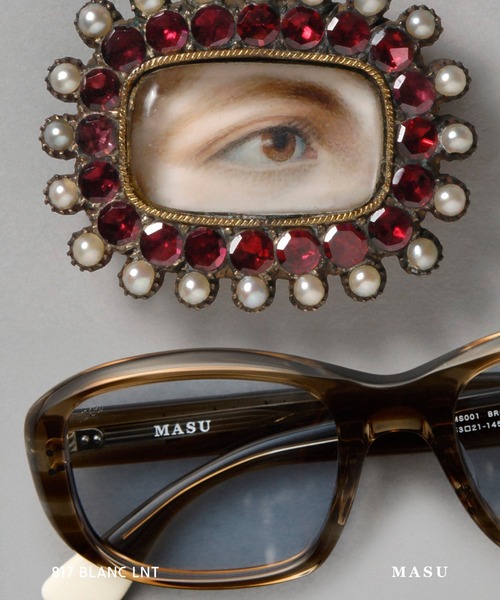 MASU(エムエーエスユー)の「"MASU X BLANC" OVAL SH APE SUNGLASSES(サングラス・メンズ・ブラック/グレー/ブラウン・ONE SIZE)」の7枚目の写真