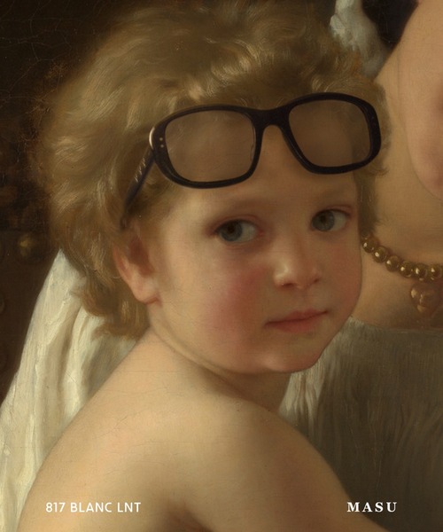 MASU(エムエーエスユー)の「"MASU X BLANC" OVAL SH APE SUNGLASSES(サングラス・メンズ・ブラック/グレー/ブラウン・ONE SIZE)」の8枚目の写真