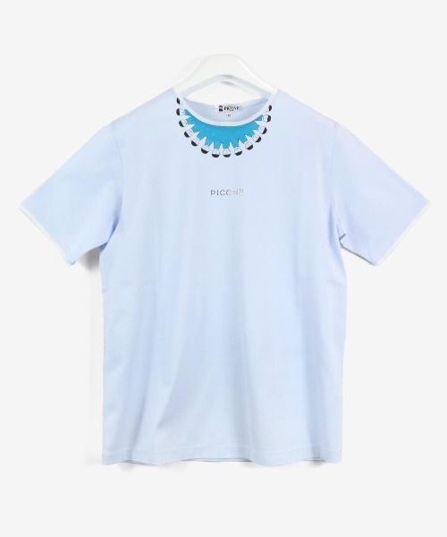 STUDIO PICONE（スタジオピッコーネ）の「コットン１００％冷感プルオーバー（Tシャツ/カットソー・レディース・オレンジ/ホワイト/ブラック/ブルー・LL/M/L）」の3枚目の写真