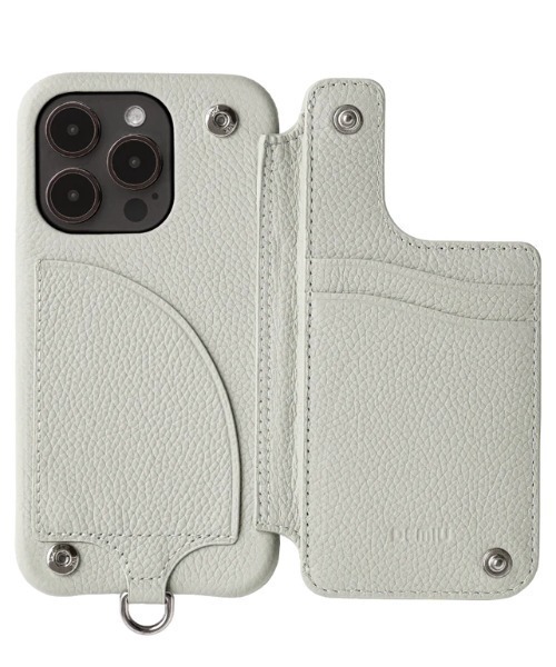 DEMIU（デミュウ）の「DEMIU/デミュウ/GRACE_15Pro_16_16Pro_17_17Pro（スマホケース/カバー・メンズ・オレンジ/グリーン/ラベンダー/サンドグレー/ピンク系その他・1/2/3/5/4）」の6枚目の写真