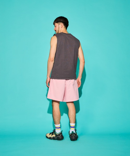 WALLA WALLA SPORT（ワラワラスポーツ）の「9oz TUBE SLEEVELESS TEE（Tシャツ/カットソー・メンズ・アイボリー/ブラック/グリーン系その他/スミクロ/ダークインディゴブルー/マスタード/ホワイト・MEDIUM/LARGE/X-LARGE/SMALL）」の13枚目の写真