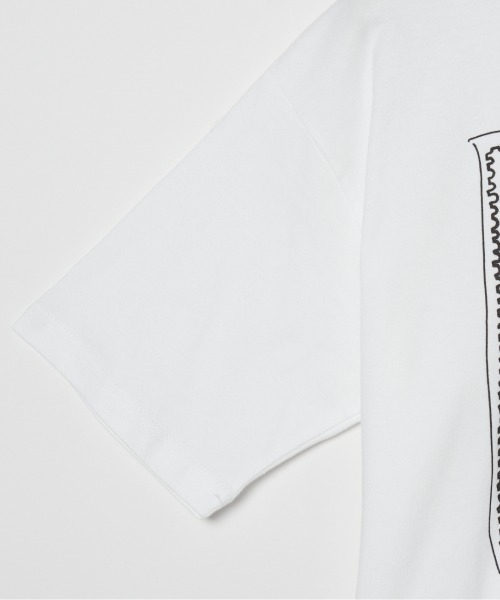 manipuri（マニプリ）の「manipuri PRINT TSHIRT（Tシャツ/カットソー・レディース・ブラック/ホワイト・S）」の7枚目の写真