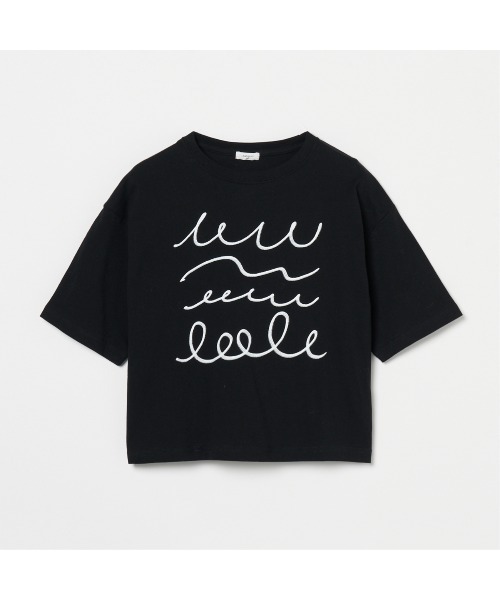 manipuri（マニプリ）の「manipuri PRINT TSHIRT（Tシャツ/カットソー・レディース・ブラック/ホワイト・S）」の10枚目の写真