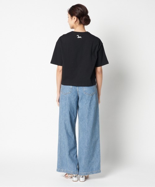 manipuri（マニプリ）の「manipuri PRINT TSHIRT（Tシャツ/カットソー・レディース・ブラック/ホワイト・S）」の13枚目の写真