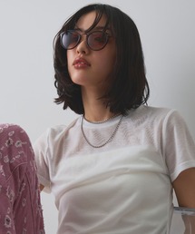 ELLEgirl（エルガール）の「《別注》ティアドロップサングラス【ELLEgirl/エルガール】（サングラス）」