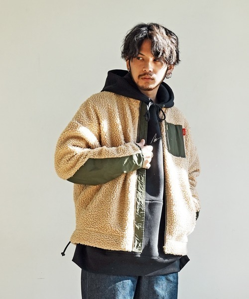 Leyline(レイライン)の「【Leyline】Boa cutback jkt(その他アウター・レディース・ベージュ・FREE)」の1枚目の写真