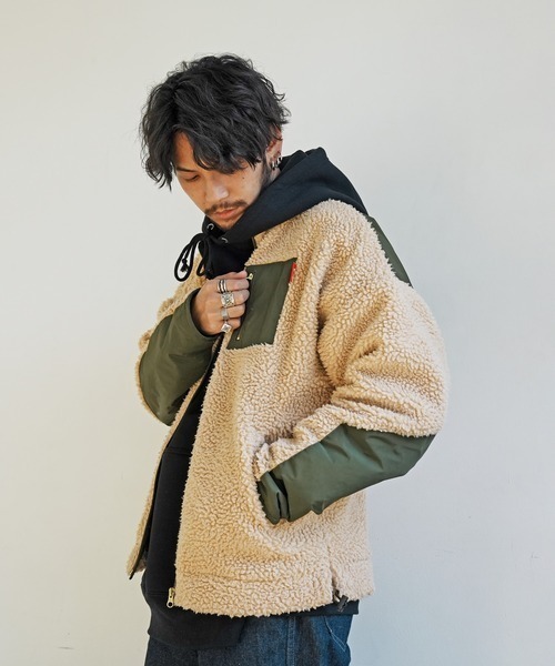 Leyline(レイライン)の「【Leyline】Boa cutback jkt(その他アウター・レディース・ベージュ・FREE)」の2枚目の写真
