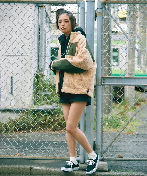 Leyline(レイライン)の「【Leyline】Boa cutback jkt(その他アウター・レディース・ベージュ・FREE)」の7枚目の写真
