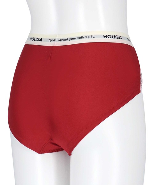 AMPHI（アンフィ）の「「HOUGA×AMPHI」　ショーツ（ショーツ・レディース・レッド/ブラック・M/L）」の4枚目の写真