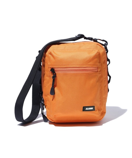 XLARGE（エクストララージ）の「SQUARE SHOULDER BAG（ショルダーバッグ・メンズ・ブラック/オリーブ/オレンジ・ONE SIZE）」の3枚目の写真