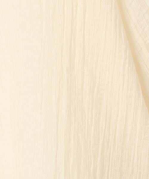 LEPSIM(レプシィム)の「クリンクルブラウス 492797(シャツ/ブラウス・レディース・オフホワイト/オレンジ/ブラック・FREE)」の9枚目の写真