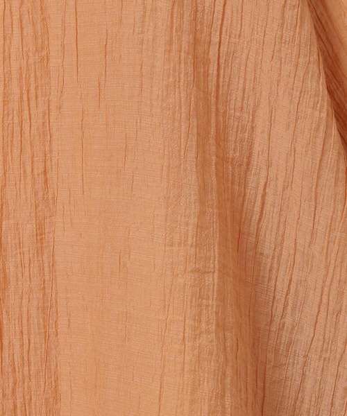 LEPSIM(レプシィム)の「クリンクルブラウス 492797(シャツ/ブラウス・レディース・オフホワイト/オレンジ/ブラック・FREE)」の11枚目の写真