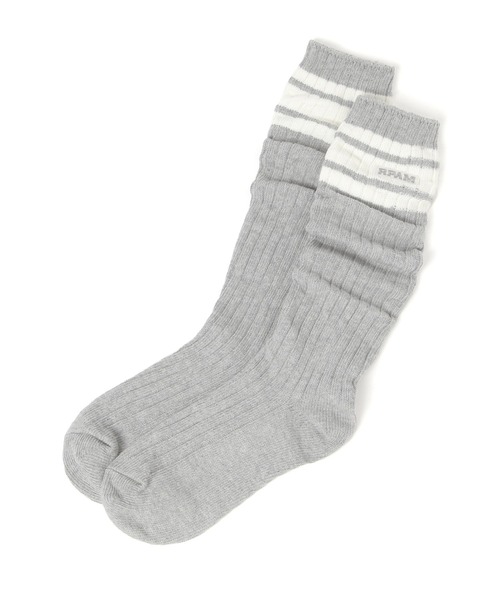 repipi armario(レピピ アルマリオ)の「ハイショクラインルーズソックス(ソックス/靴下・キッズ・ホワイト系その他4/ブラック/ホワイト系その他/ホワイト系その他3/ホワイト系その他2/ホワイト系その他5/グレー/ブラック系その他/グリーン/ピンク系その他/ホワイト・FREE)」の9枚目の写真