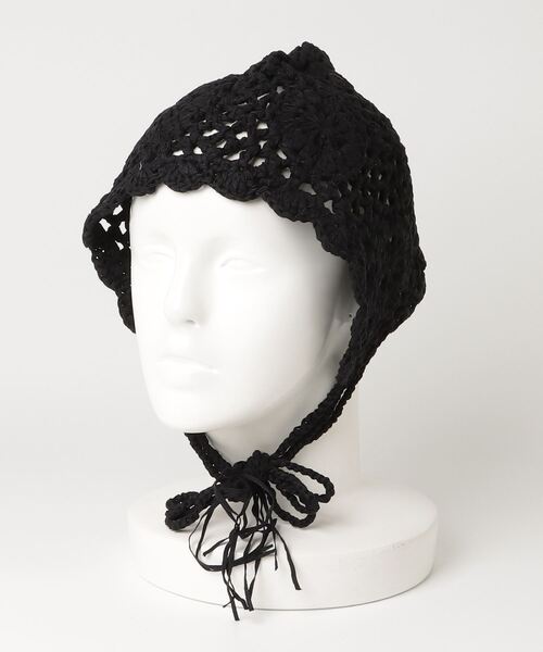 ROSE BUD（ローズバッド）の「(JUNK PRODUCTIONS)BABUSHKA（その他ヘアアクセサリー・レディース・ベージュ/ブラック・ONE SIZE）」の2枚目の写真