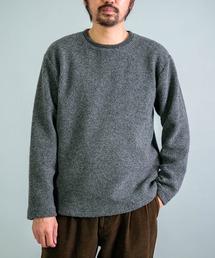 OMNIGOD（オムニゴッド）の「[ OMNIGOD mens / オムニゴッド ] リサイクルウールパイル クルーネックセーター（ニット/セーター）」