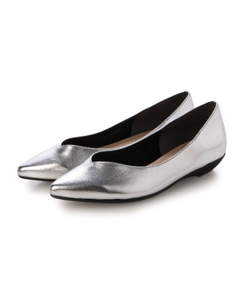 carino（カリーノ）の「【レイン対応】プレーンパンプス（パンプス・レディース・ベージュ系その他2/ライトブラック/シルバー・22.5cm/23cm/23.5cm/24cm/24.5cm）」の20枚目の写真