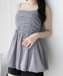 clear | ドロストデザインバルーンチュニック[着回し力抜群 ガーリー レイヤード]≪SS新作≫(チュニック)