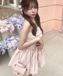 clear | ドロストデザインバルーンチュニック[着回し力抜群 ガーリー レイヤード]≪SS新作≫(チュニック)