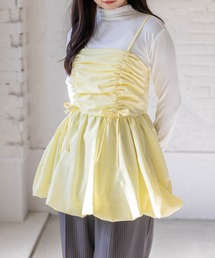 clear（クリア）の「【10色展開／人気定番】ドロストデザインバルーンチュニック《再入荷》（チュニック）」