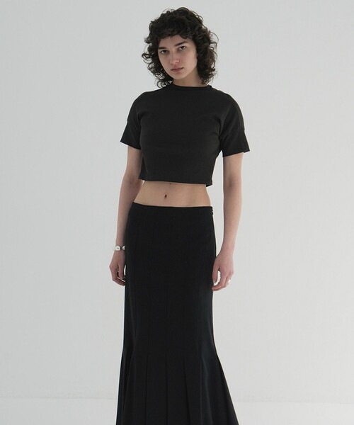 セール】CLANE/クラネ BACK OPEN RIBBON TOPS/バックオープン