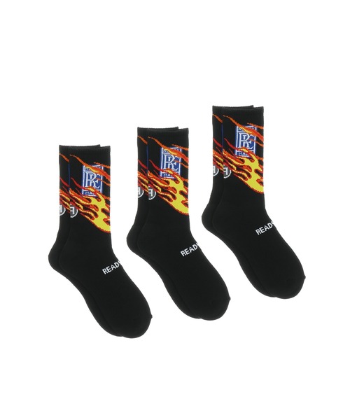 3P CREW SOCKS（ソックス/靴下）｜READYMADE（レディメイド）の