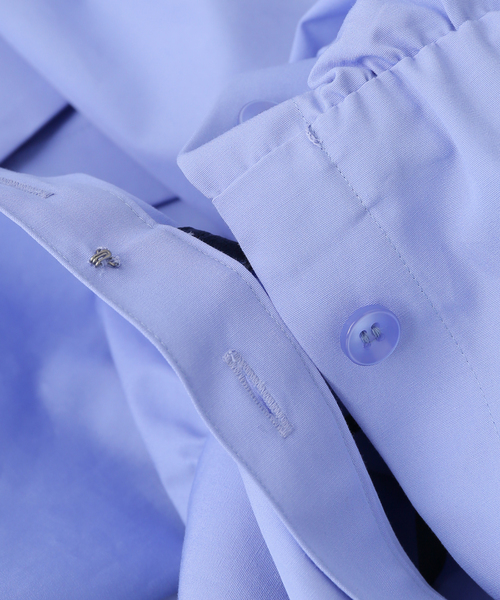 plage（プラージュ）の「Shirt hang ワンピース（シャツワンピース・レディース・サックスブルー/ベージュ・36/38）」の16枚目の写真