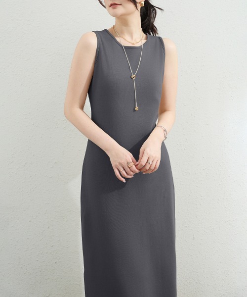 ReRe(リリ)の「選べる2TYPEシンプルワンピース(ワンピース・レディース・ブラック系その他/ベージュ系その他3/ブラック系その他3/グレー系その他6/ブラック/グレー系その他/ブラック系その他2/ベージュ系その他/ライトグレー/ベージュ系その他2/ベージュ/ダークグレー/グレー系その他4/グレー系その他2/グレー系その他3/グレー系その他5・MEDIUM)」の8枚目の写真