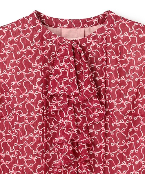 TOCCA(トッカ)の「RIBBON AND RIBBON ブラウス(シャツ/ブラウス・レディース・ワイン系5/ブラック系5・0/4)」の15枚目の写真