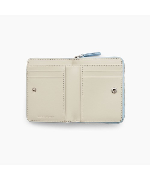 MARC JACOBS ミニ財布 袋付き MARC JACOBS マークジェイコブス 二つ折り財布 カバード Jマーク