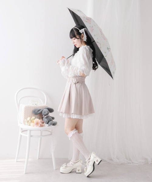 可愛い柄の折り畳み日傘（折りたたみ傘）｜DearMyLove（ディアマイラブ