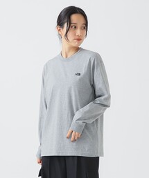 【吸汗速乾】THE NORTH FACE / ロングスリーブ フラッシュドライ ヌプシ コットンティー(S~M)NT32535