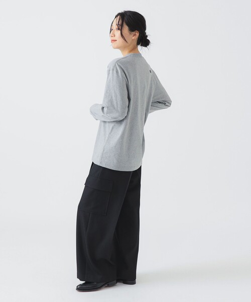 【THE NORTH FACE】ロングスリーブ フラッシュドライ NT32535 公式】ロングスリーブフラッシュドライヌプシコットンティー