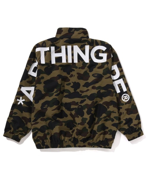 A BATHING APE(アベイシングエイプ)の「1ST CAMO TRACK JACKET(ミリタリージャケット・レディース・グリーン/イエロー・FREE)」の3枚目の写真