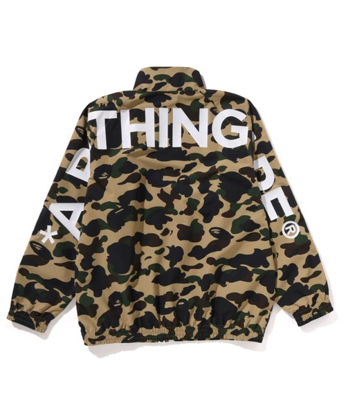 A BATHING APE(アベイシングエイプ)の「1ST CAMO TRACK JACKET(ミリタリージャケット・レディース・グリーン/イエロー・FREE)」の4枚目の写真