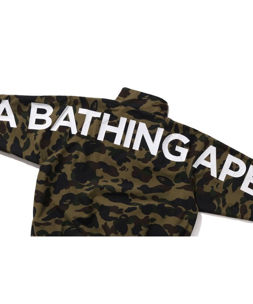 A BATHING APE(アベイシングエイプ)の「1ST CAMO TRACK JACKET(ミリタリージャケット・レディース・グリーン/イエロー・FREE)」の7枚目の写真