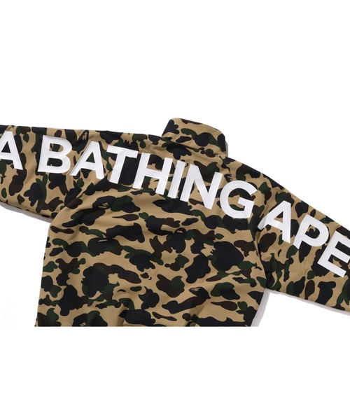 A BATHING APE(アベイシングエイプ)の「1ST CAMO TRACK JACKET(ミリタリージャケット・レディース・グリーン/イエロー・FREE)」の8枚目の写真