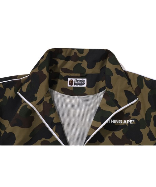 A BATHING APE(アベイシングエイプ)の「1ST CAMO TRACK JACKET(ミリタリージャケット・レディース・グリーン/イエロー・FREE)」の9枚目の写真