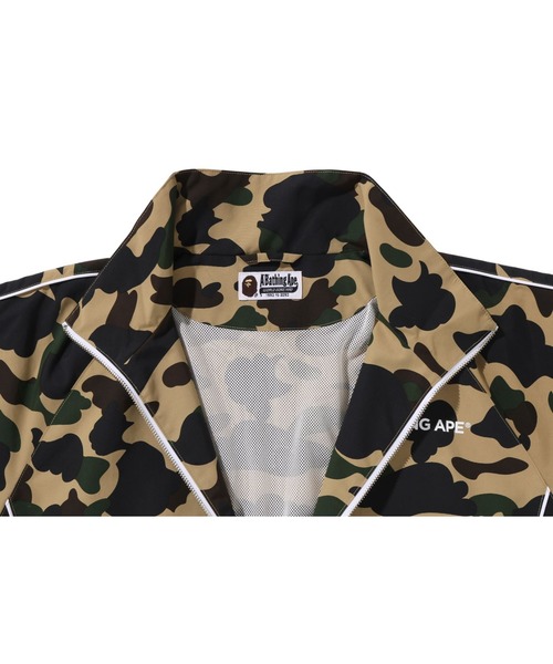 A BATHING APE(アベイシングエイプ)の「1ST CAMO TRACK JACKET(ミリタリージャケット・レディース・グリーン/イエロー・FREE)」の10枚目の写真