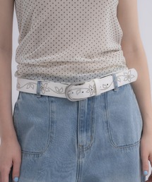 idem(Cf)flower studs belt / t[X^bYxg(xg)