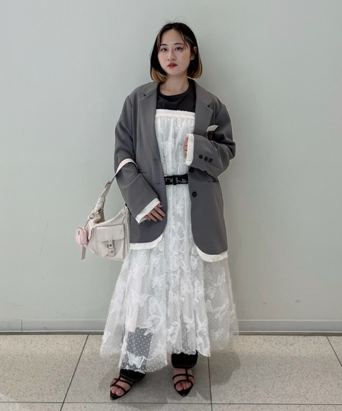 idem（イデム）の「flower studs belt / フラワースタッズベルト（ベルト・レディース・ホワイト/ブラック・FREE）」の11枚目の写真