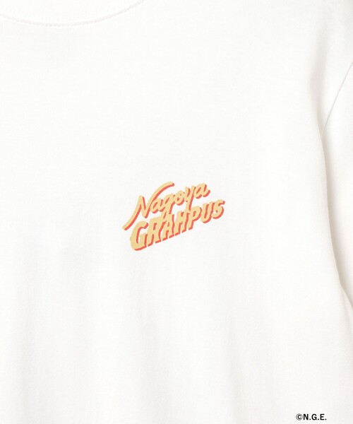BEAMS JAPAN(ビームス ジャパン)の「【大名古屋展2025】【別注】名古屋グランパス / グランパス Tシャツ(Tシャツ/カットソー・レディース・ホワイト/ネイビー・M/S/L/XL)」の5枚目の写真