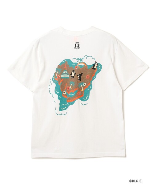 BEAMS JAPAN(ビームス ジャパン)の「【大名古屋展2025】【別注】名古屋グランパス / グランパス Tシャツ(Tシャツ/カットソー・レディース・ホワイト/ネイビー・M/S/L/XL)」の6枚目の写真