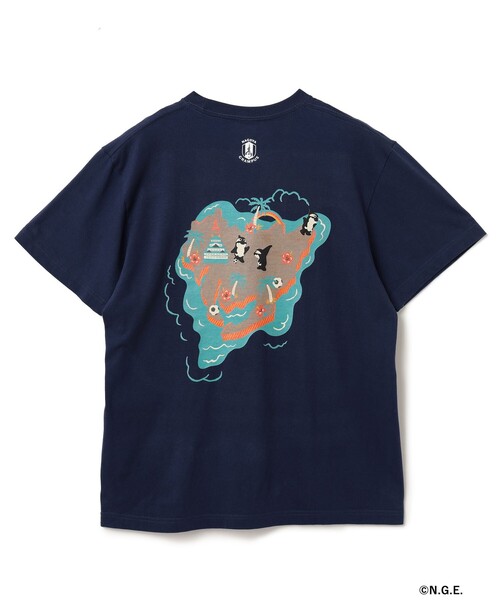 BEAMS JAPAN(ビームス ジャパン)の「【大名古屋展2025】【別注】名古屋グランパス / グランパス Tシャツ(Tシャツ/カットソー・レディース・ホワイト/ネイビー・M/S/L/XL)」の12枚目の写真